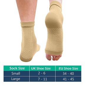 Calcetines de compresión de nailon para el pie, protector de tobillo y <span class=keywords><strong>talón</strong></span> para aliviar la <span class=keywords><strong>fascitis</strong></span> <span class=keywords><strong>plantar</strong></span>, para el 2017 - Product Image 4