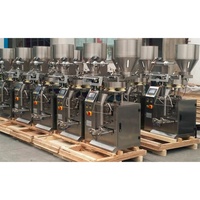 Machine d'emballage automatique économique pour sachets de grains de café torréfiés à trois côtés scellés