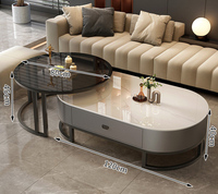 Table basse relevable multifonctionnelle moderne avec rangement durable en bois de noyer, mobilier de salon au design personnalisable