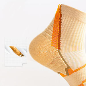 Chaussettes de sport épaisses personnalisées pour femmes, avec logo personnalisé, pour la course à pied, le cyclisme, le badminton, la randonnée, le tennis - Product Image 3
