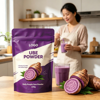 Poudre d'extrait d'igname naturelle OEM, marque privée, poudre d'ube violette pour applications alimentaires