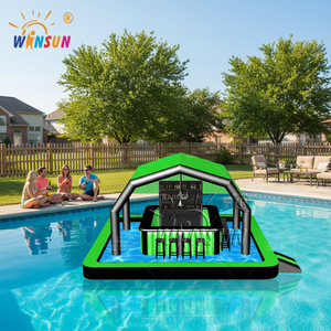 WINSUN Tente de bar gonflable de haute qualité pour piscine, usage domestique et commercial, en PVC, capacité 500 kg, pour fêtes en extérieur et jardin - Product Image 3