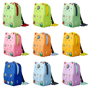 Sac de <span class=keywords><strong>plage</strong></span> double épaule pour enfants, tendance estivale, imperméable, en EVA rigide, avec motif de dessin animé, pour le shopping - Product Image 6