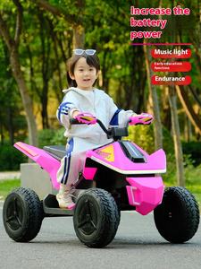 Coche eléctrico de altas especificaciones para niños, juguete todoterreno de 2 plazas de 12V 7A con batería grande remota para bebés y niños embalados en caja - Product Image 5