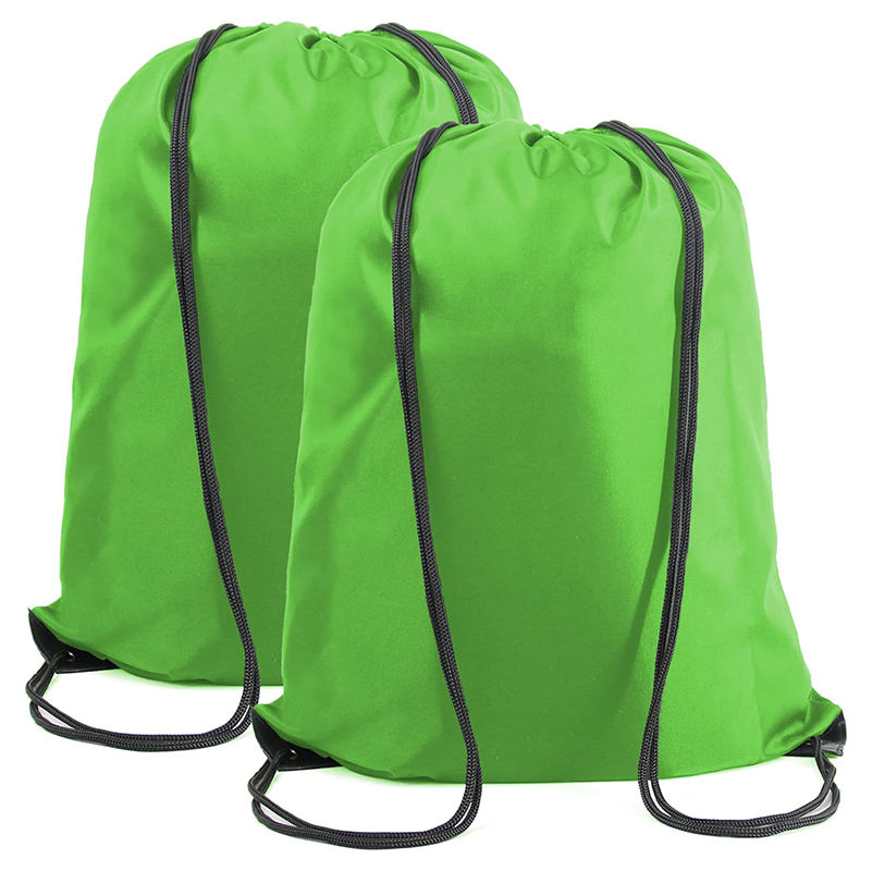 Machine Washable Heavy Duty Polyester Cinch Sack Drawstring Gym ...