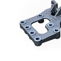 Support de chambre à air moulé sur mesure selon dessin, par moulage au sable et usinage CNC, pour camions et véhicules utilitaires