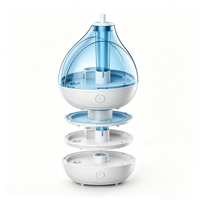 Cetakan Injeksi Kustom untuk Casing Luar Humidifier Rumah Tangga, OEM ODM Humidifier Plastik