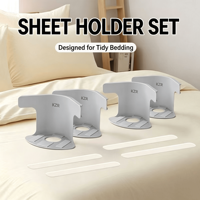 Attaches de coin en plastique KZR pour draps-housses, robustes, à usage unique, pour salon