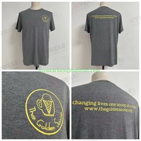 Houtskool Grijs Tshirt Blanco Donkergrijze T Shirts Voor Mannen Korte Mouwen Custom Design Print Viscose Polyester