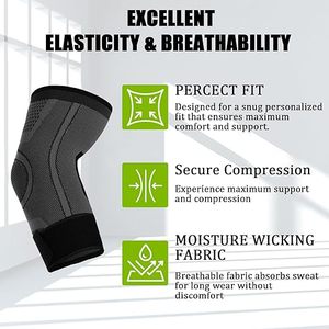 <span class=keywords><strong>Coudières</strong></span> réglables pour hommes et femmes, utilisées pour soulager la <span class=keywords><strong>tendinite</strong></span>, l'arthrite et soutenir la musculation, le golf et l'exercice. - Product Image 3