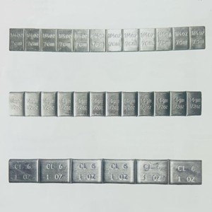 50 mảnh dính bánh xe hợp kim trọng lượng Kit với 1/4 oz chì dính trên bánh xe điều kiện mới vỏ và dính bánh xe trọng lượng với băng - Product Image 4