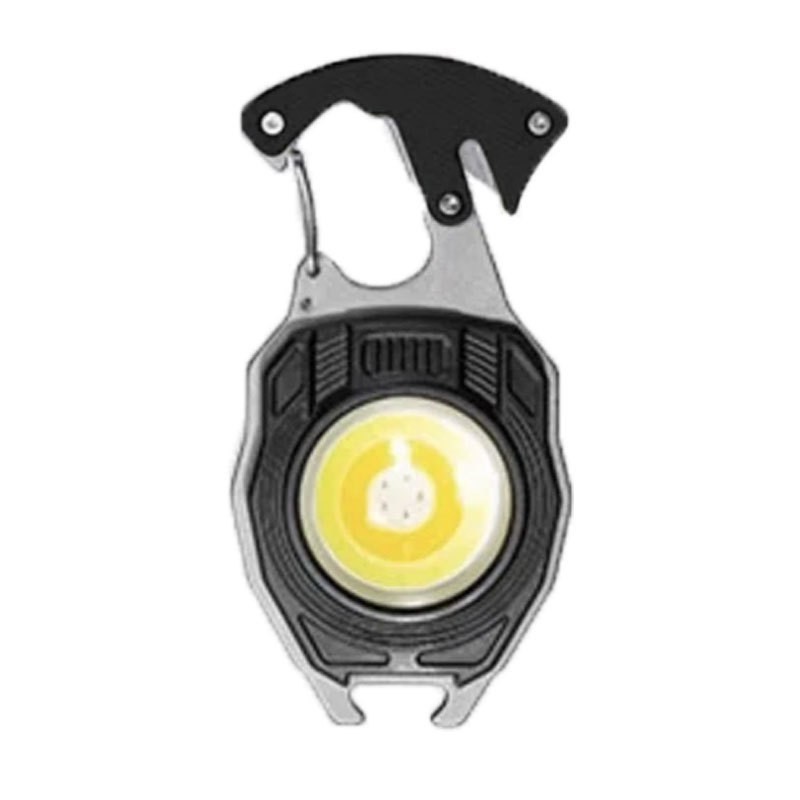 NIACONN NIA-S08 Mini Keychain Hook Work Light Magnetic USB Rechargeable IP65 Waterproof Outdoor LED High CRI 90 Aluminum Alloy