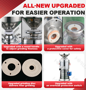 Macchina per la produzione di burro di <span class=keywords><strong>noci</strong></span> HORUS 2025 per nocciole, pistacchi, arachidi e semi di sesamo - Product Image 4