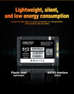 Plastik SSD 512GB toptan 2.5 ''katı hal sürücü 512GB Laptop için yüksek kalite sabit Disk 2TB SATA 3 SSD - Product Image 4