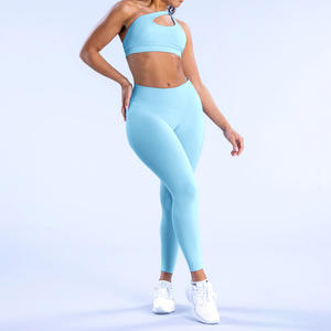 Soutien-gorge <span class=keywords><strong>de</strong></span> <span class=keywords><strong>sport</strong></span> à col carré et absorption des chocs pour femmes, soutien-gorge <span class=keywords><strong>de</strong></span> yoga, <span class=keywords><strong>lot</strong></span> <span class=keywords><strong>de</strong></span> vente en gros, tissu en spandex compressif Supplex pour le <span class=keywords><strong>sport</strong></span> - Product Image 5