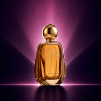 Flacon de parfum vide artistique personnalisé le plus populaire 30ml 50ml 100ml, flacon de parfum de luxe à col serti avec bouchon
