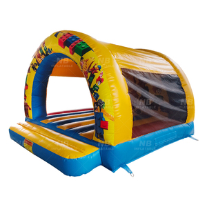 Château gonflable commercial extérieur en PVC pour enfants, imperméable, idéal pour la location et les fêtes - Product Image 1