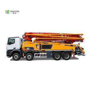 Bomba de Hormigón Usada Putzmeister de 38, 42 y 56 Metros, de Bajo Precio, para Renovación de Concreto, a la Venta en China - Product Image 1