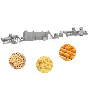 ORME Small Scale Slanty Snack Cereal Puff Food Make Machine Puff Rice Corn Chip Extruder for Fusilli Snack