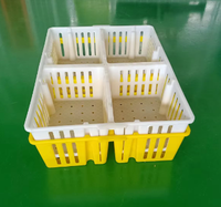 Vente Directe d'Usine Cage de Transport pour Poussins Pondeuses d'un Jour, Caisse de Manutention pour Bébés Poussins en Plastique