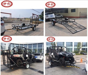 <span class=keywords><strong>Remorque</strong></span> de transport de petites voitures à deux roues pour ATV UTV à vendre - Product Image 5