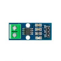 ACS712 ACS724 5A 20A 30A DC5V modul Sensor arus papan Sensor Hall arus rentang 05B
