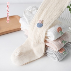 Collants respirants en maille pour bébé fille, collants d'été en coton pour tout-petits, leggings élastiques ajourés - Product Image 4