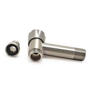 Design moderne Extension 1/2 Long <span class=keywords><strong>robinet</strong></span> sanitaire de jardin en acier inoxydable à ouverture rapide Type T céramique eau froide cuisine extérieure - Product Image 2
