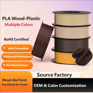 <b>PLA</b> Wood 3D Printer Filament 1kg 1.75mm Real Wood Texture Fine Matte High Compatibility Factory Direct - Product Image 5