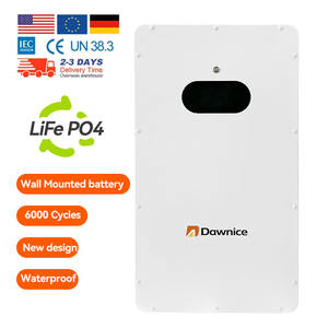 6000 cycles Lifepo4 Stockage d'énergie 10kwh 51.2v 48v 100ah 200ah Lithium 10kw 20kwh 10kwh Batterie murale - Product Image 1