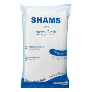 Toallas de Baño Desechables de Pulpa de Madera para Uso en Seco y Húmedo Toallas de Hotel Agrandadas Portátiles para Viajes de Negocios - Product Image 1