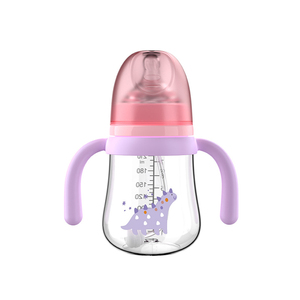 Bouteille de <span class=keywords><strong>lait</strong></span> pour bébé anti-colique personnalisée avec logo, 7 oz, 210 ml, col large confortable avec tétine souple, biberon pour nourrissons - Product Image 5