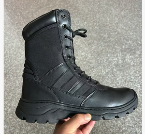 DFRB01 PDRM black durable boots <b>shoes</b> training jungle tactical boots - Product Image 3