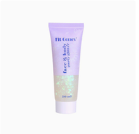 Gel pailleté effet écailles de sirène Fit Colors, paillettes holographiques pour le visage, le corps, les lèvres et les yeux pour le maquillage de scène