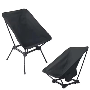 Chaise de camping et de pique-nique pliable en aluminium léger avec support carré pour l'extérieur, la plage et le parc - Product Image 1