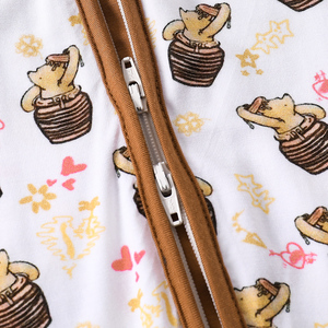 All'ingrosso ricamo su misura primavera puro bambù nuovo nato per bambini e bambine tuta abbigliamento - Product Image 6