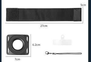 Support universel d'aspiration magnétique puissant Support de téléphone portable réglable à 360 ° <span class=keywords><strong>Bras</strong></span> de dragonne dédié - Product Image 3
