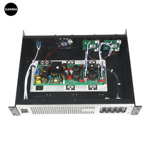 Amplificadores de Audio Profesionales de Alta Potencia SM4-800 4*800W con Carcasa Metálica para Actuaciones en Vivo, Sistemas de Equipos de DJ - Product Image 5