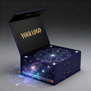 Magnet Waterproof Cardboard Packaging <b>Boxes</b> 2mm Book Shaped Jewelry Perfume Magnetic Closure Modern Luxury Design Eco-Friendly - Product Image 2