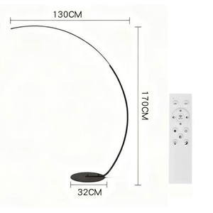 Lámparas de Pie Nórdicas de Diseño Artístico Moderno, Escultura Lujosa para Sala de Estar, Modelo Pesca Amarillo Moderno - Product Image 5