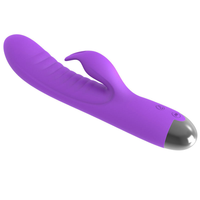 Dual Vibration Finger ähnliche Bewegung Silikon Wasserdicht wiederauf ladbare G-Punkt Kaninchen Dildo Vibrator für Frauen Masturbation Sexspielzeug