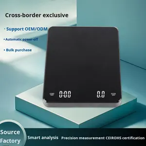 Balance électronique intelligente de haute précision pour le café et la nourriture Mini balance de gramme pour la mesure du poids de cuisson alimentée par batterie - Product Image 2
