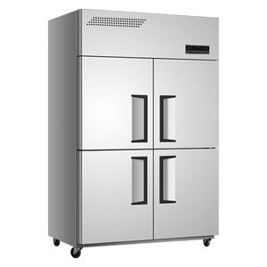 <strong>Commercial</strong> Freezer Direct Cooling Stainless Steel Dual Temperature <strong>Commercial</strong> <strong>Refrigerator</strong> Glass Door <strong>Commercial</strong> Kitchen Freezer - Product Image 3