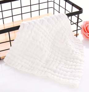 Paño de Baño para Bebé, Toalla Facial, Pañuelo, Tejido de Algodón Ecológico, Paño Absorbente Suave de Gasa para Baño - Product Image 6