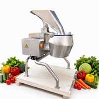Industriële commerciële groente- en fruitsnijmachine, professionele automatische multifunctionele snijmachine