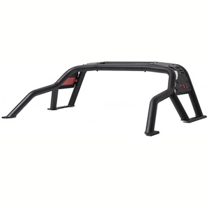 Jaula de barra antivuelco deportiva para camión negro para <span class=keywords><strong>NISSAN</strong></span> <span class=keywords><strong>TERRANO</strong></span> D22/D23 2003-2006 4x4 accesorio de recogida para modelos Fortuner 4Runner Tacoma - Product Image 2