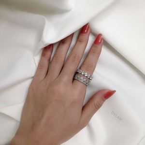 Dylam 925 Mirror Sterling <b>Silver</b> <b>Ring</b> Vvs <b>Mens</b> Stone How Much Is <b>Rings</b> for Ma Birthstone Princes Diana - Product Image 4