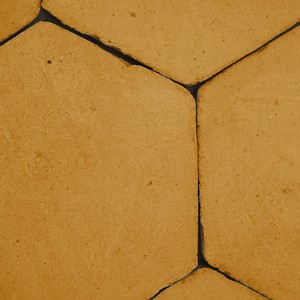 Piastrelle Esagonali Chroma Ocre 10cm Finitura Opaca per Pareti e Pavimenti - Product Image 5