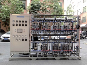 सर्वश्रेष्ठ 35000lph औद्योगिक डबल चरण रिवर्स ऑस्मोसिस जल उपचार संयंत्र अल्ट्रा शुद्ध शुद्धिकरण ईदी सिस्टम मशीनरी - Product Image 2