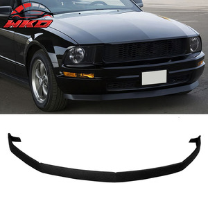 เหมาะสำหรับ Ford Mustang V6 ปี 2005-2009 ชุดแต่งกันชนหน้าทรง IKON สีดำดิบ - Product Image 1